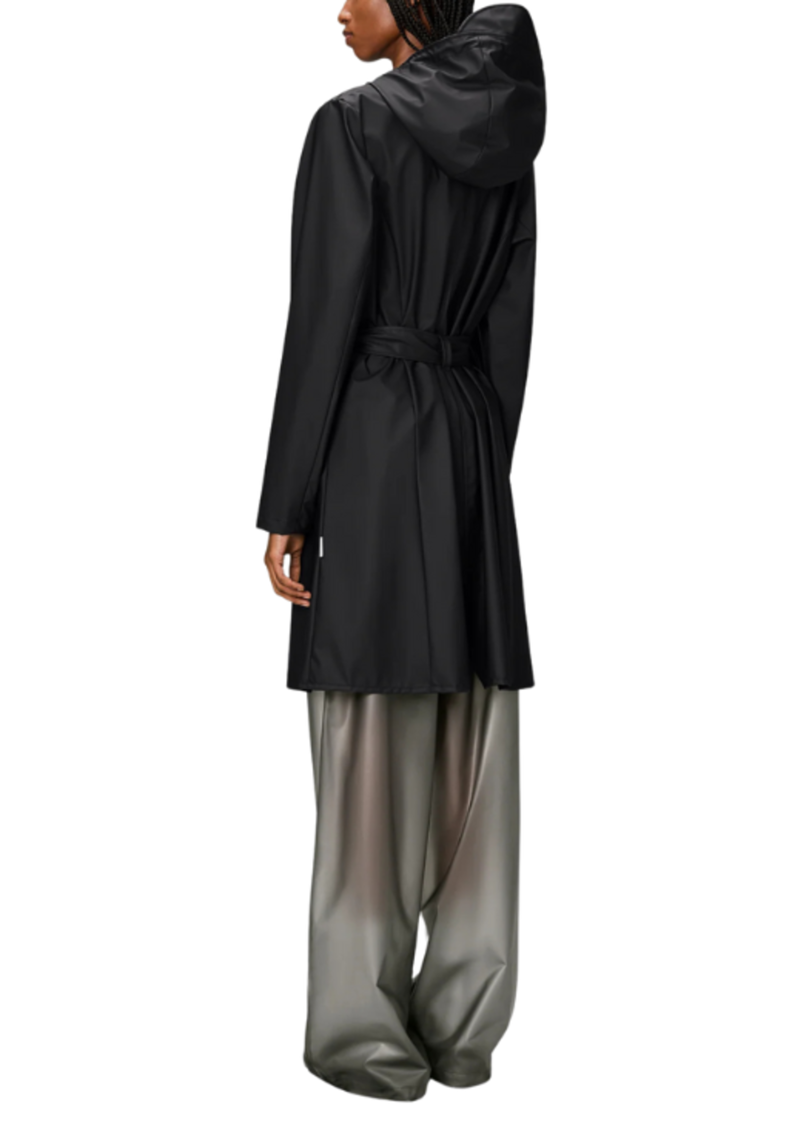 Rains Rains Curve Long Jacket