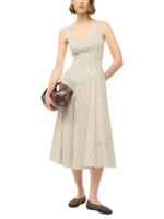 STAUD Staud Wells Stripe Dress