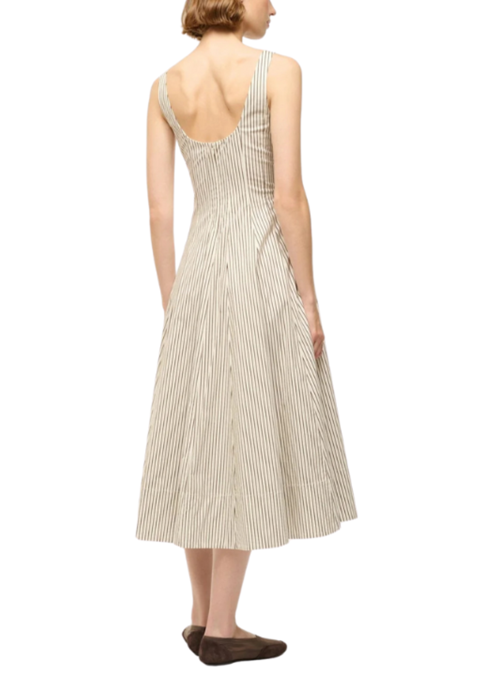 STAUD Staud Wells Stripe Dress