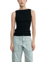 Enza Costa Enza Costa Silk Knit Boatneck