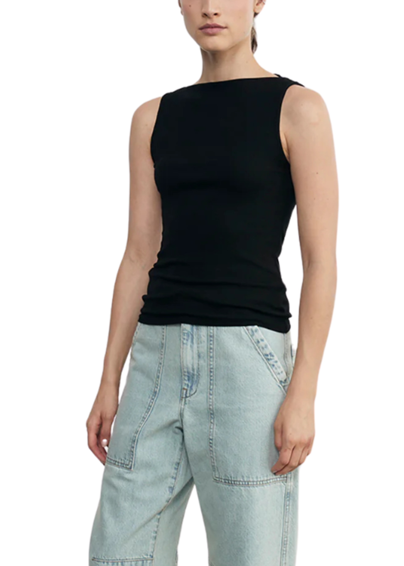 Enza Costa Enza Costa Silk Knit Boatneck
