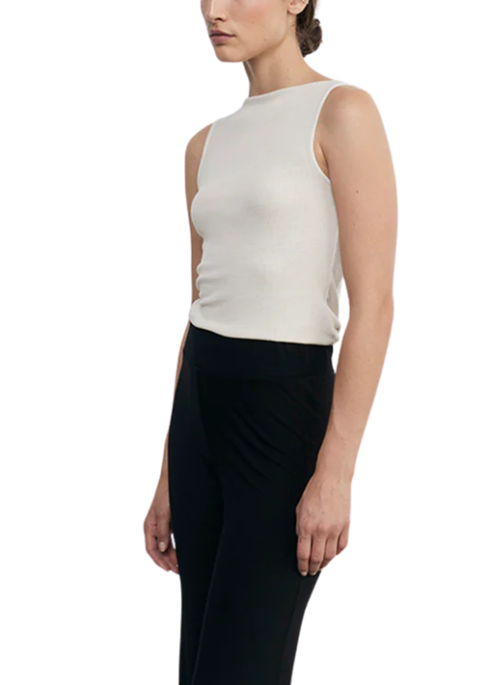 Enza Costa Enza Costa Silk Knit Boatneck