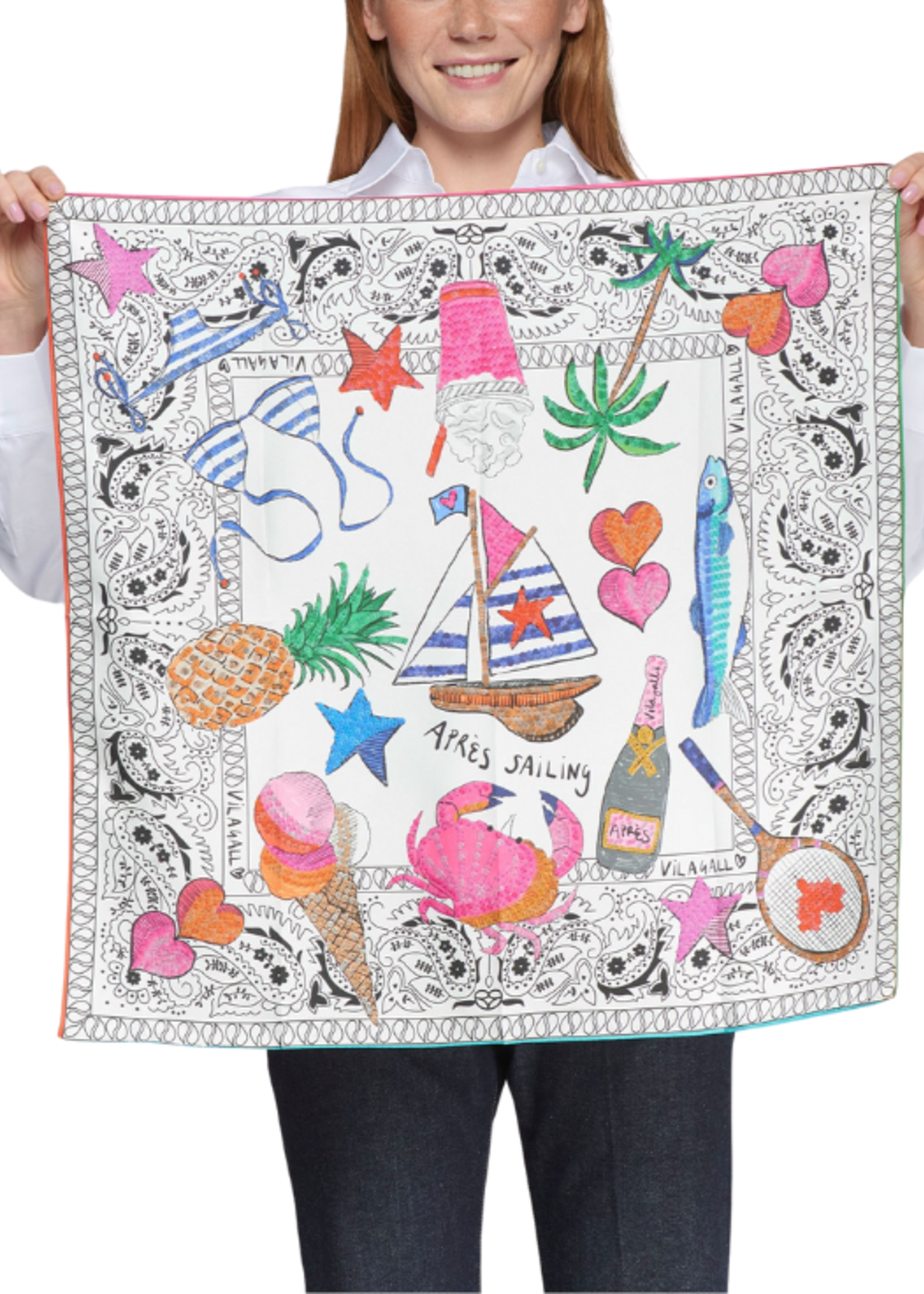 Vilagallo Vilagallo Bandana Scarf