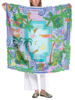 Vilagallo Vilagallo Piscina Seda Silk Scarf