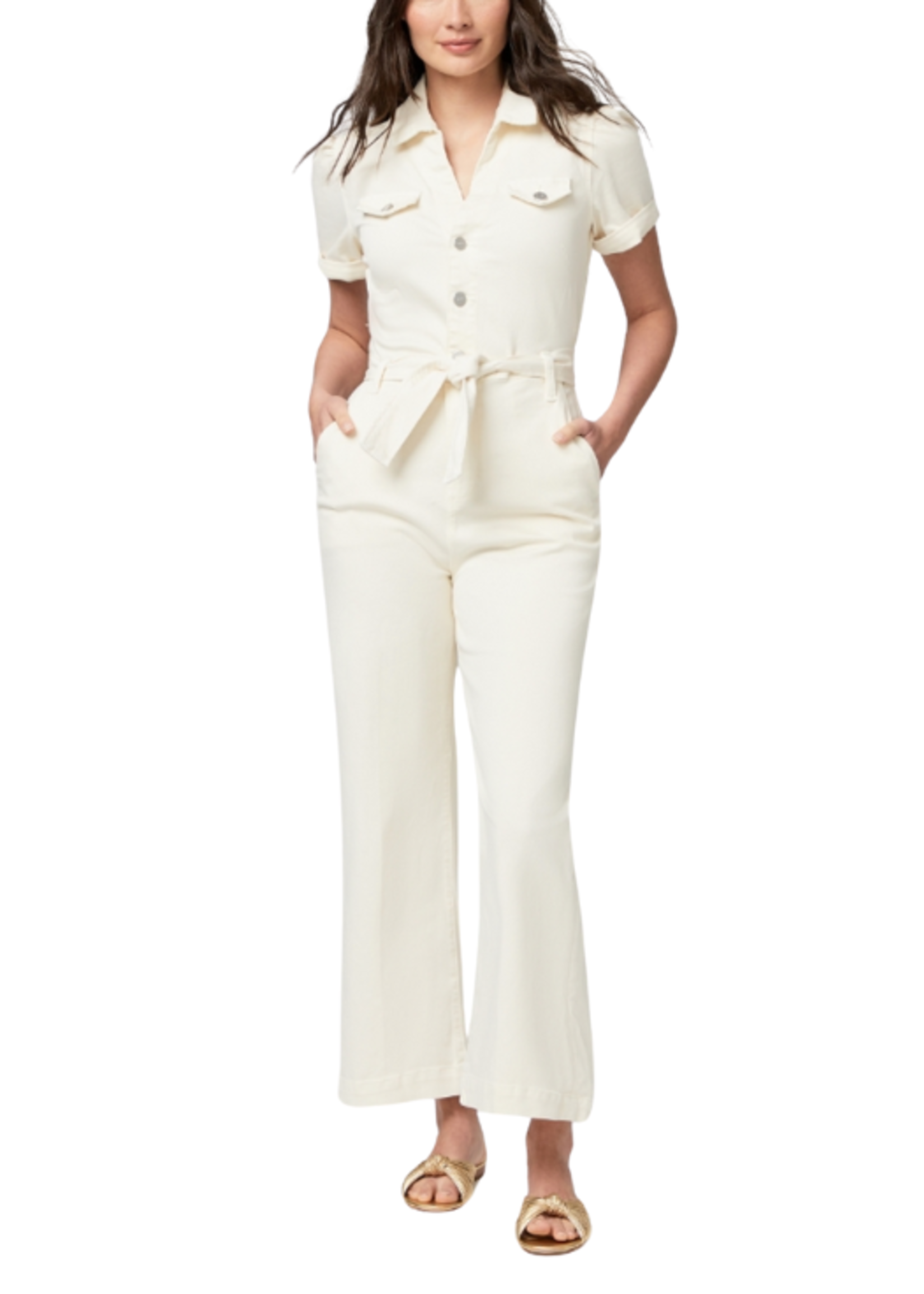 Paige Paige Anessa Puff Sleeve Junpsuit