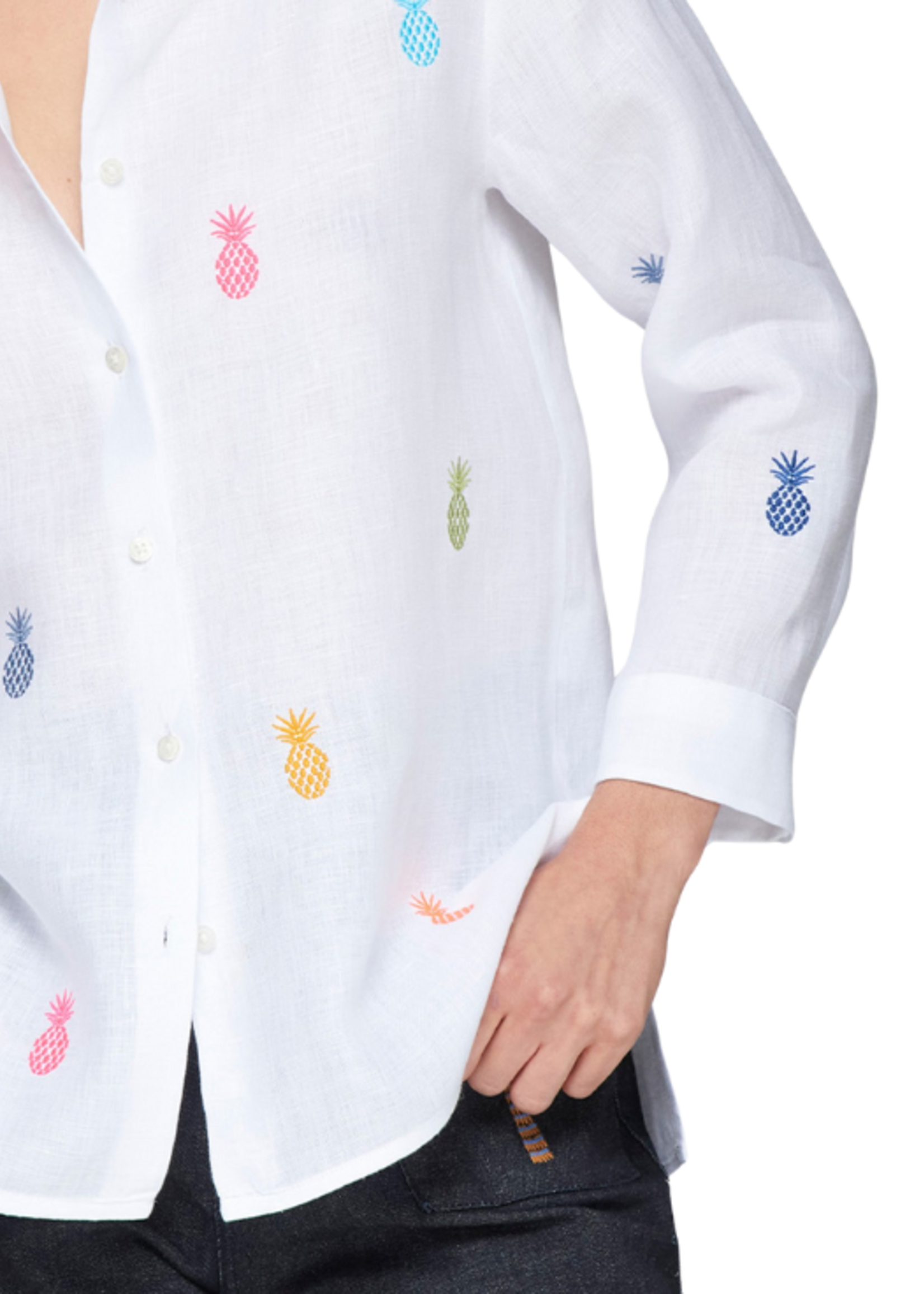 Vilagallo Vilagallo Pineapple Shirt