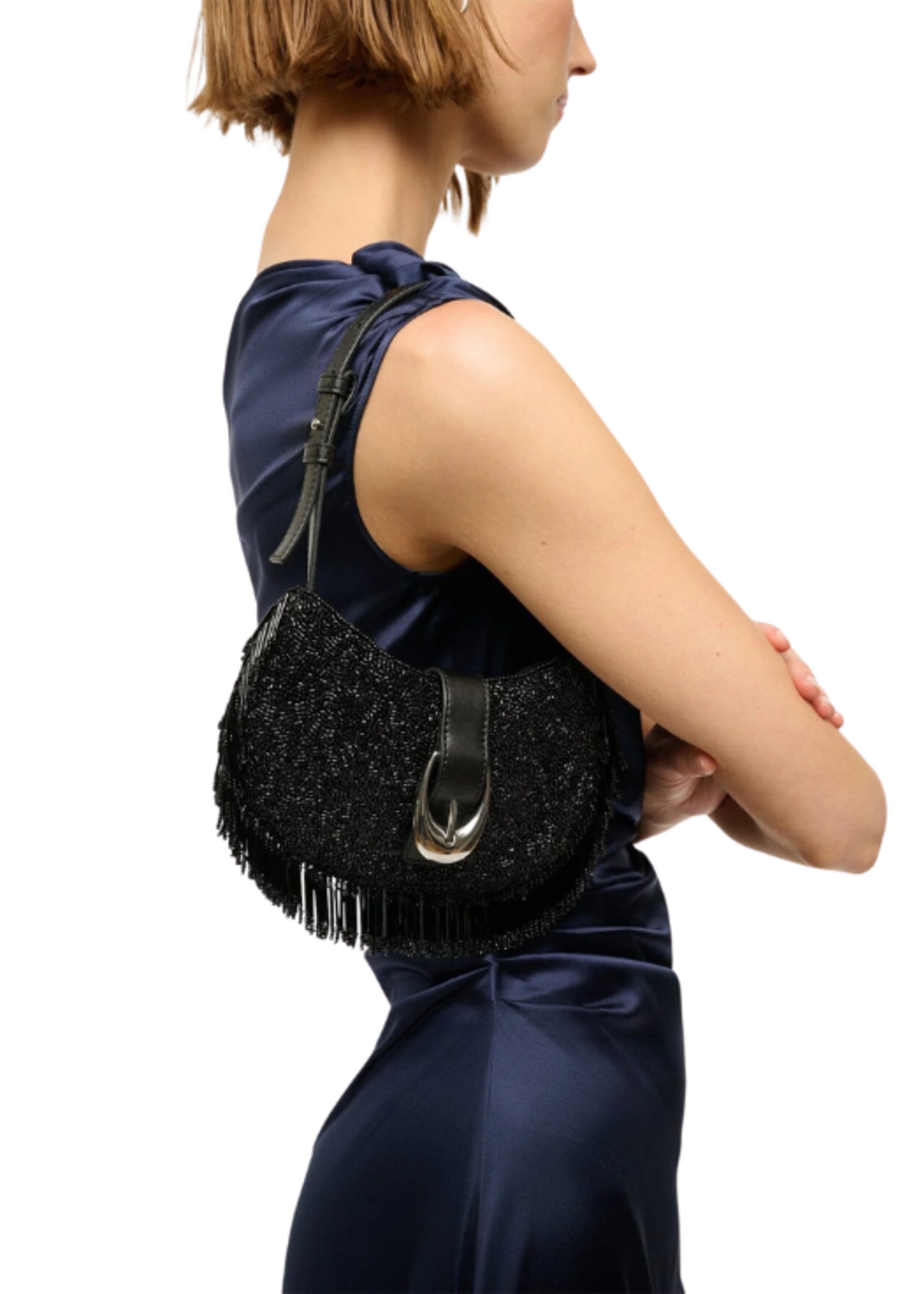 STAUD Staud Alana Fringe Bag