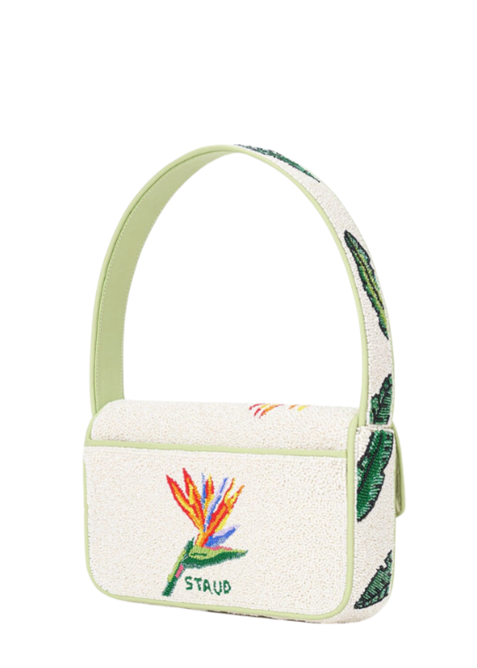 STAUD Staud Tommy Beaded Bag