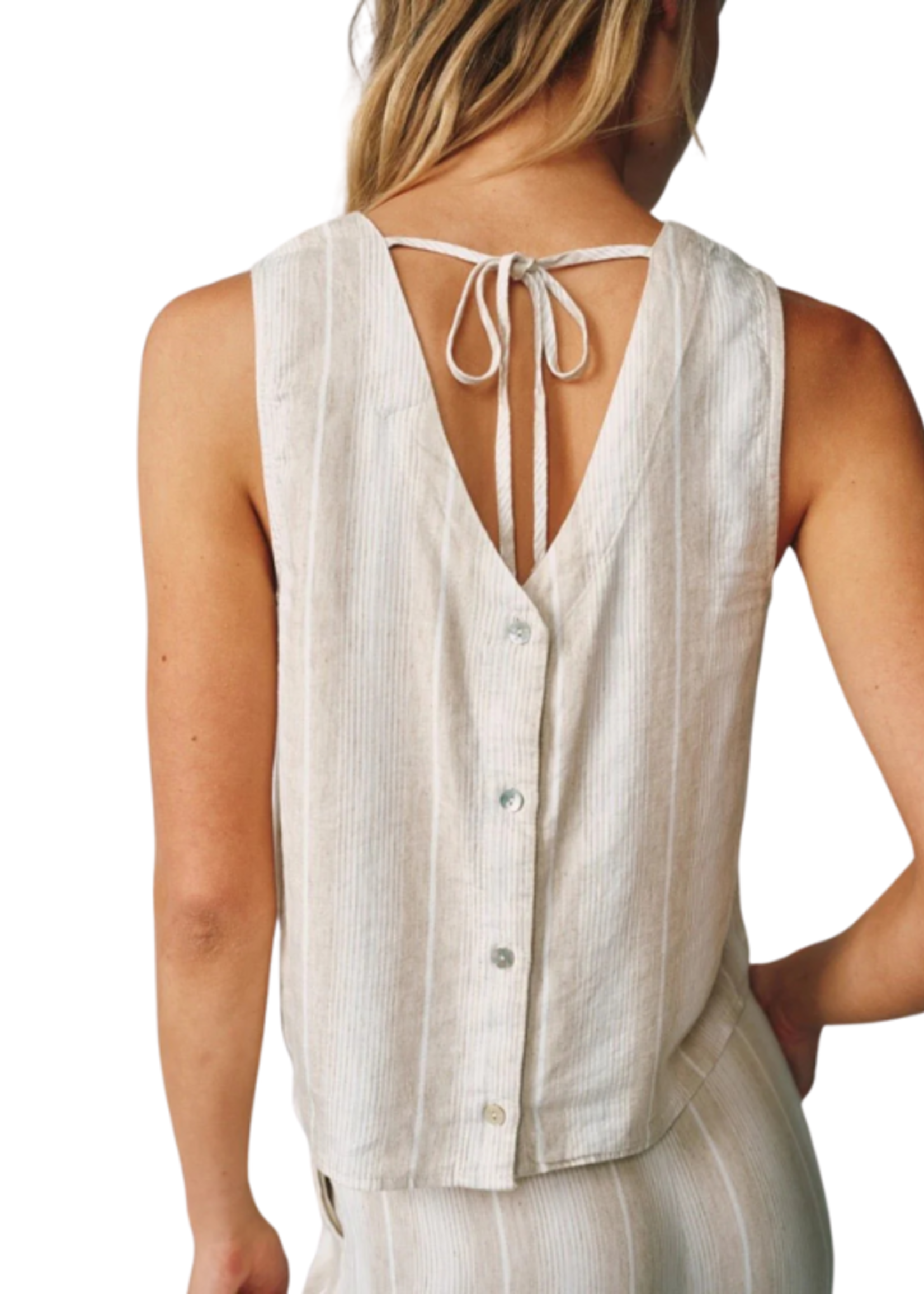 Bella Dahl Bella Dahl Button Back Top