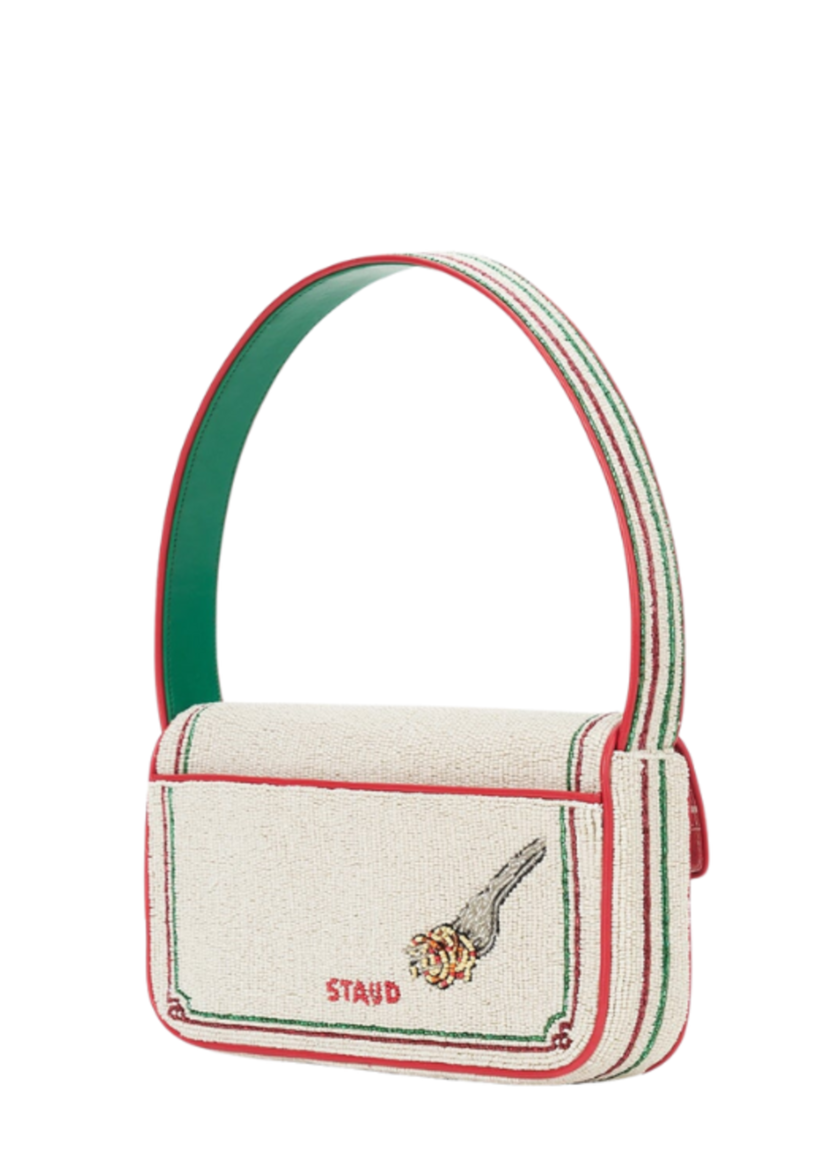 STAUD Staud Tommy Beaded Bag