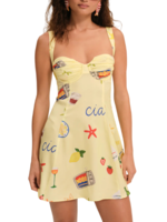 For Love & Lemons FLL Ciao Mini Dress