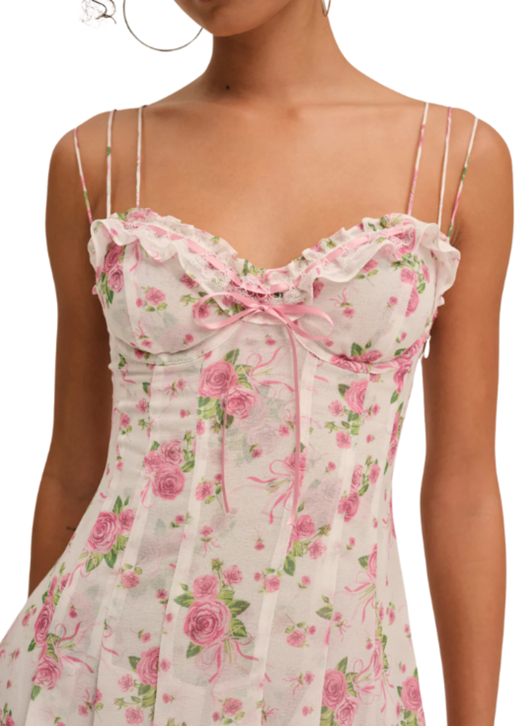 For Love & Lemons FLL Kate Mini Dress