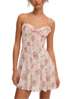 For Love & Lemons FLL Kate Mini Dress