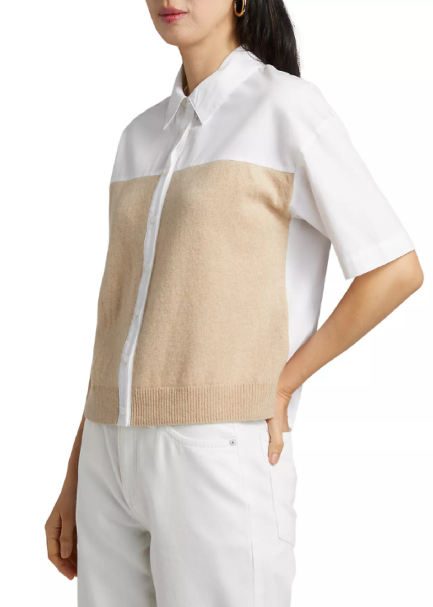 Naadam Naadam Mixed S/S Button Up