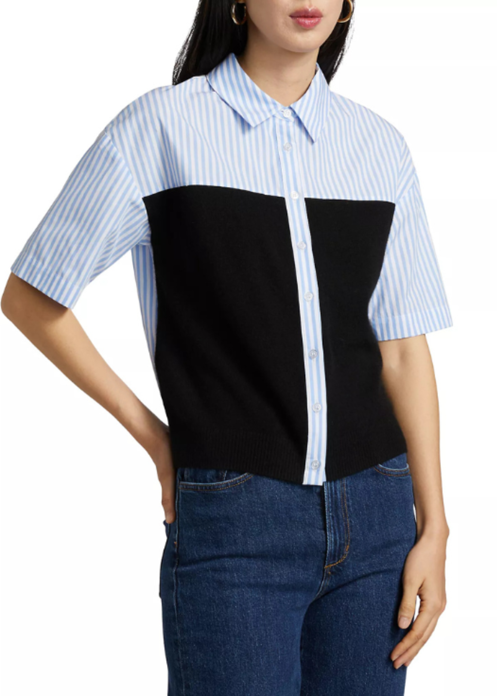 Naadam Naadam Mixed S/S Button Up