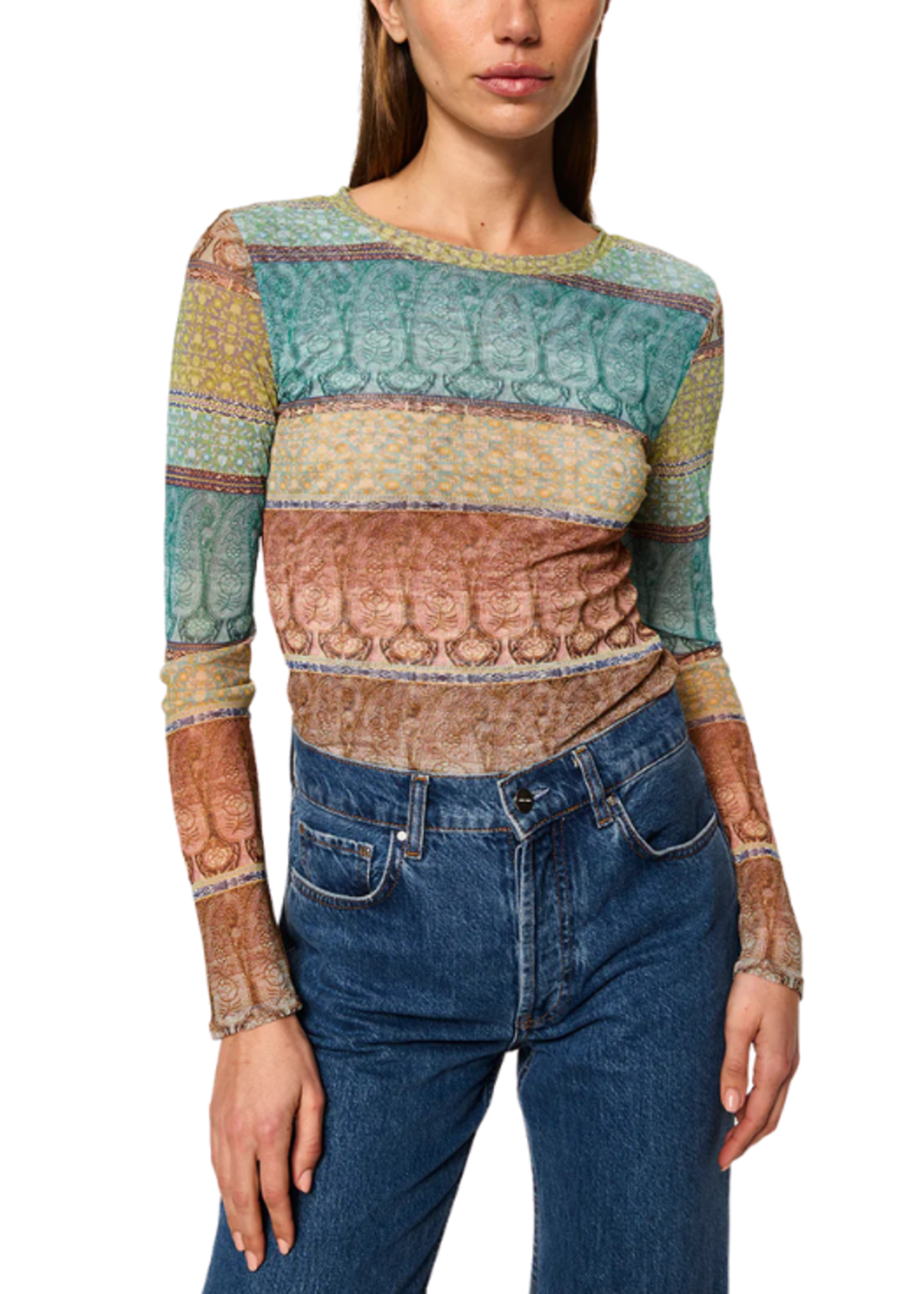 Misa Misa Mesh Lula Top