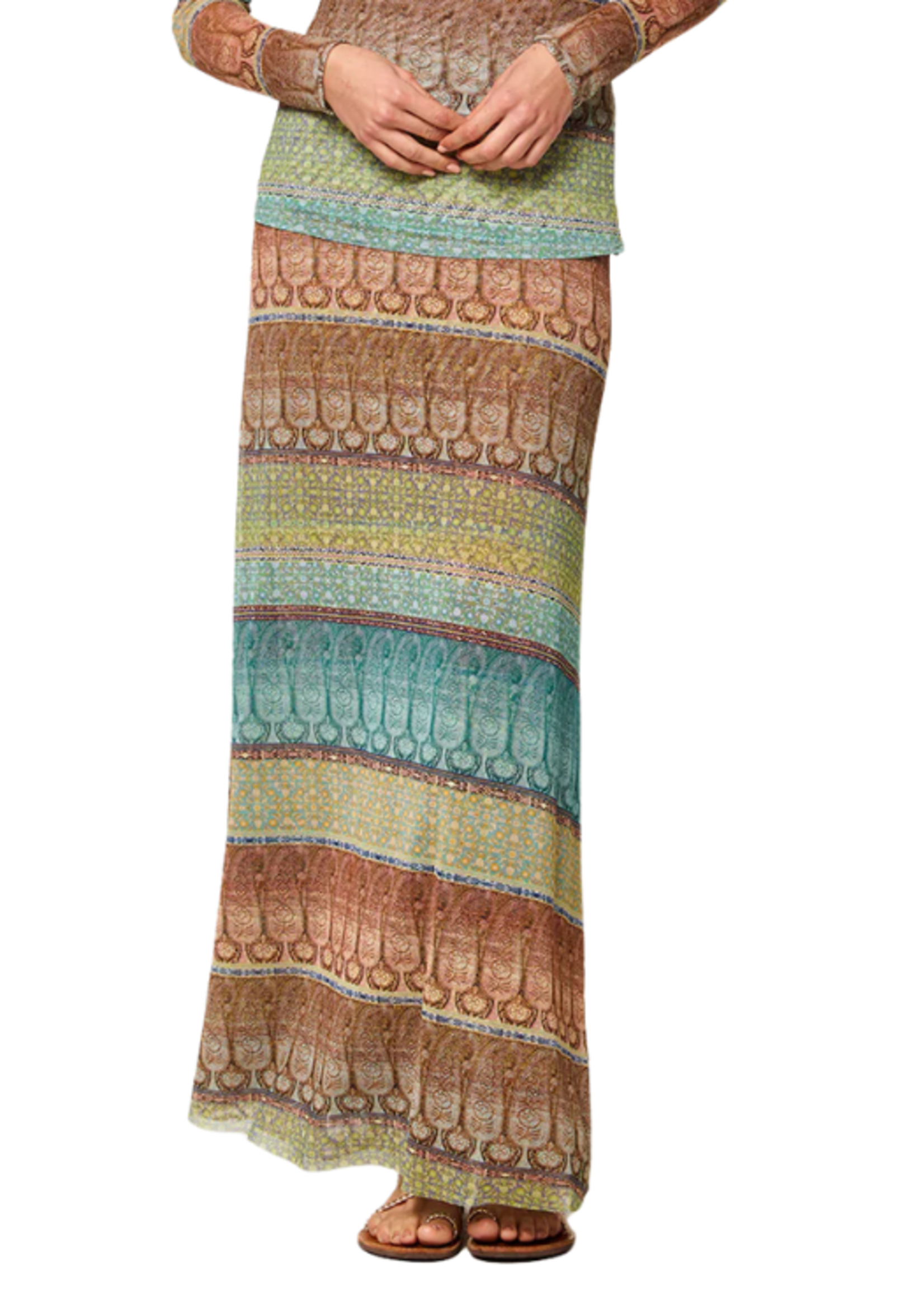 Misa Misa Mesh Ekat Skirt