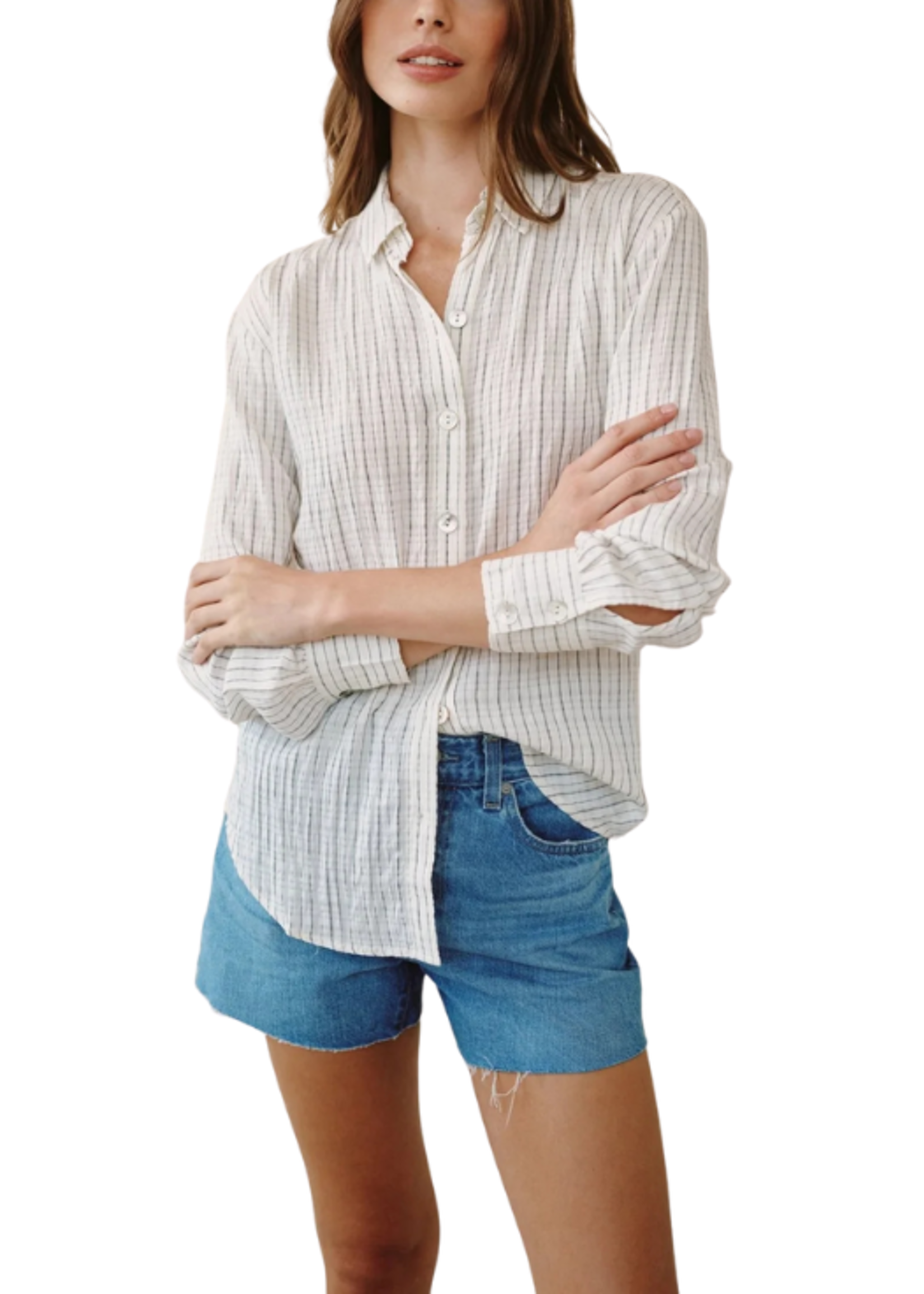 Bella Dahl Bella Dahl Boyfriend Shirt