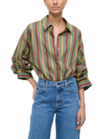 STAUD Staud Stripe Traverse Bodysuit