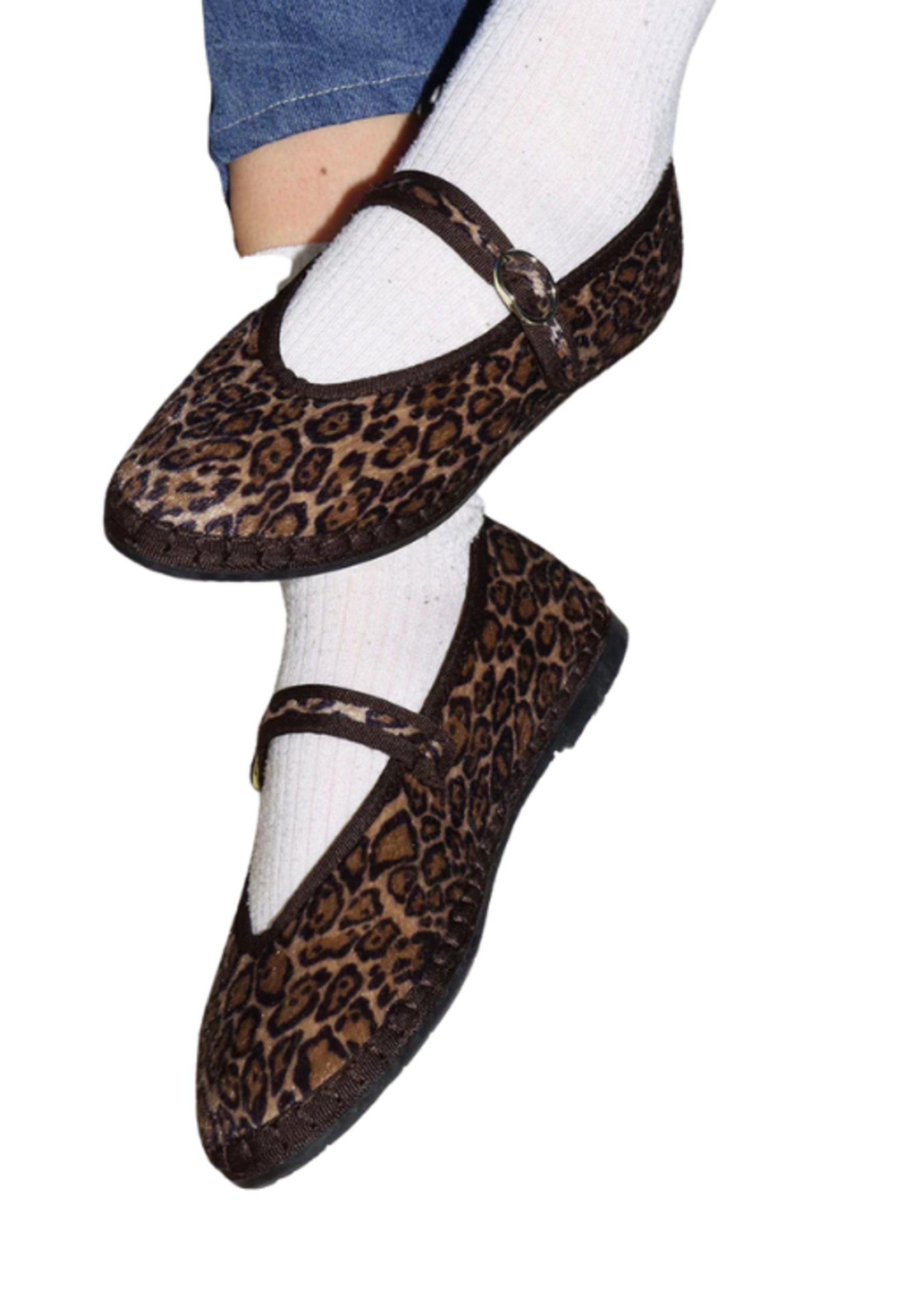 Flabelus Flabelus Leopard Mary Jane