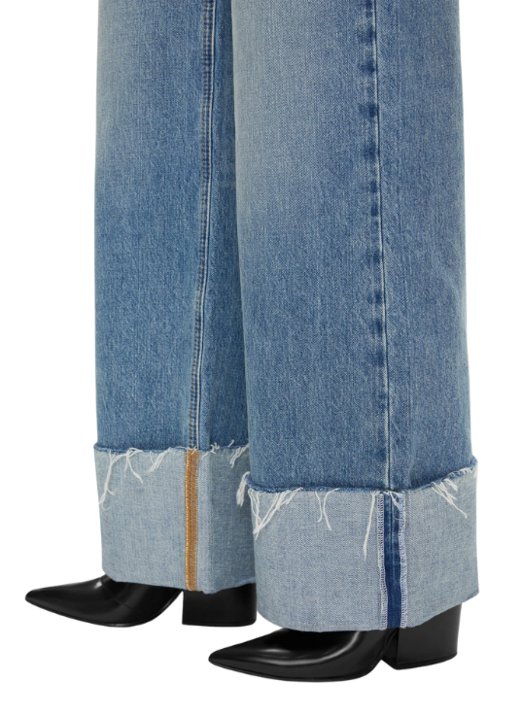 Re/Done Re/Done Wide Leg Cuff Jean