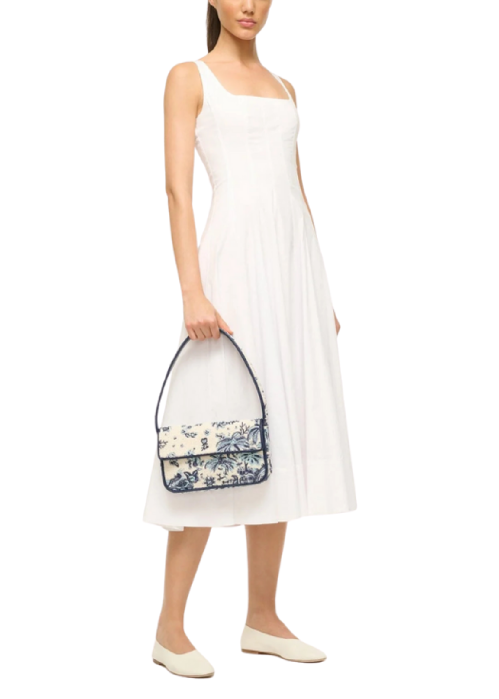 STAUD Staud Tommy Beaded Bag