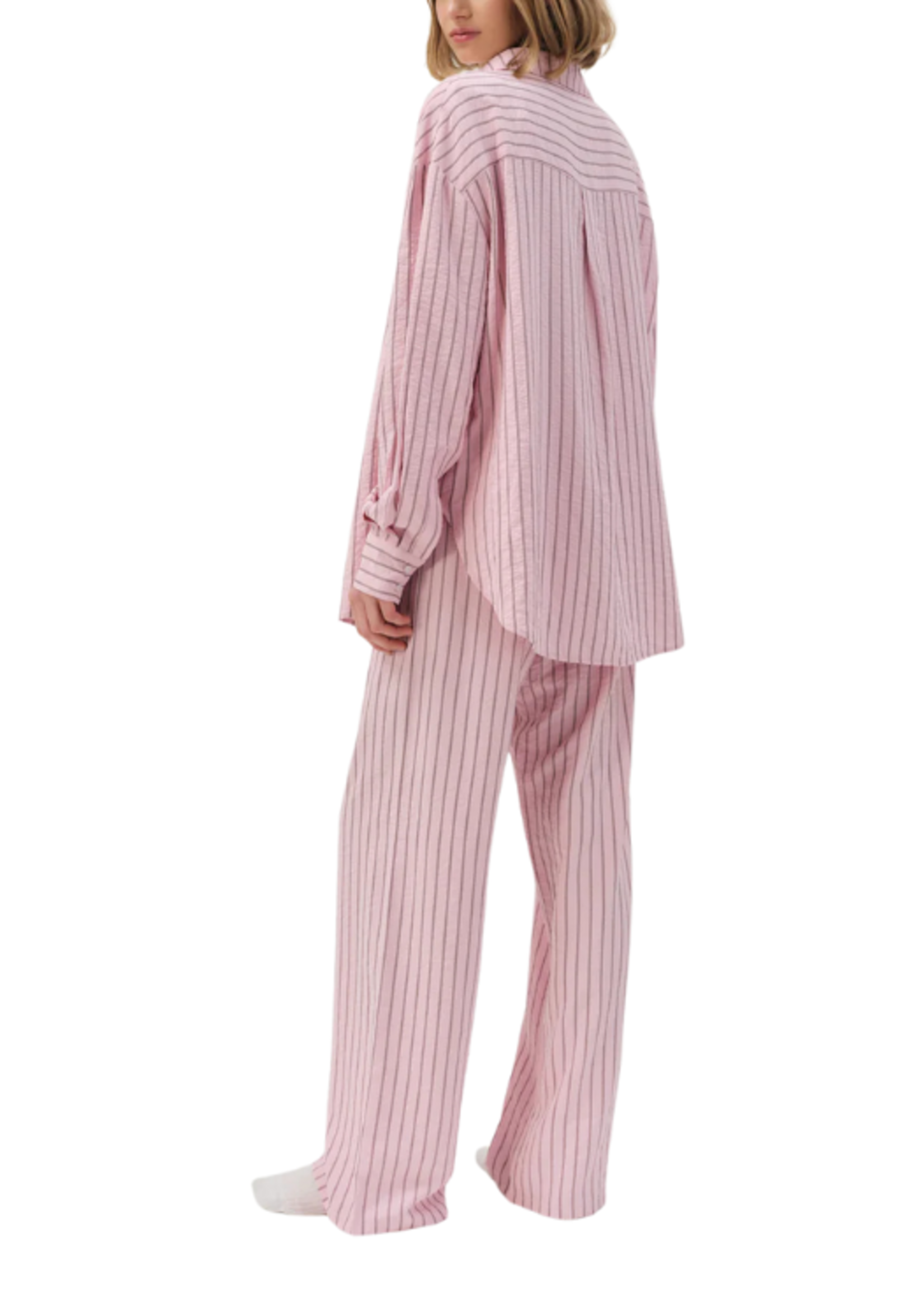 For Love & Lemons FLL Mindy Striped Shirt