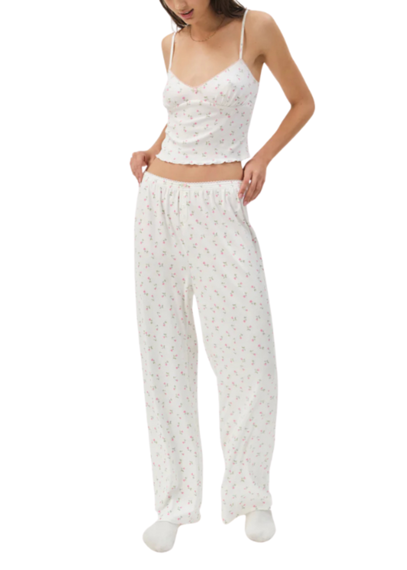 For Love & Lemons FLL Elliana Sleep Top