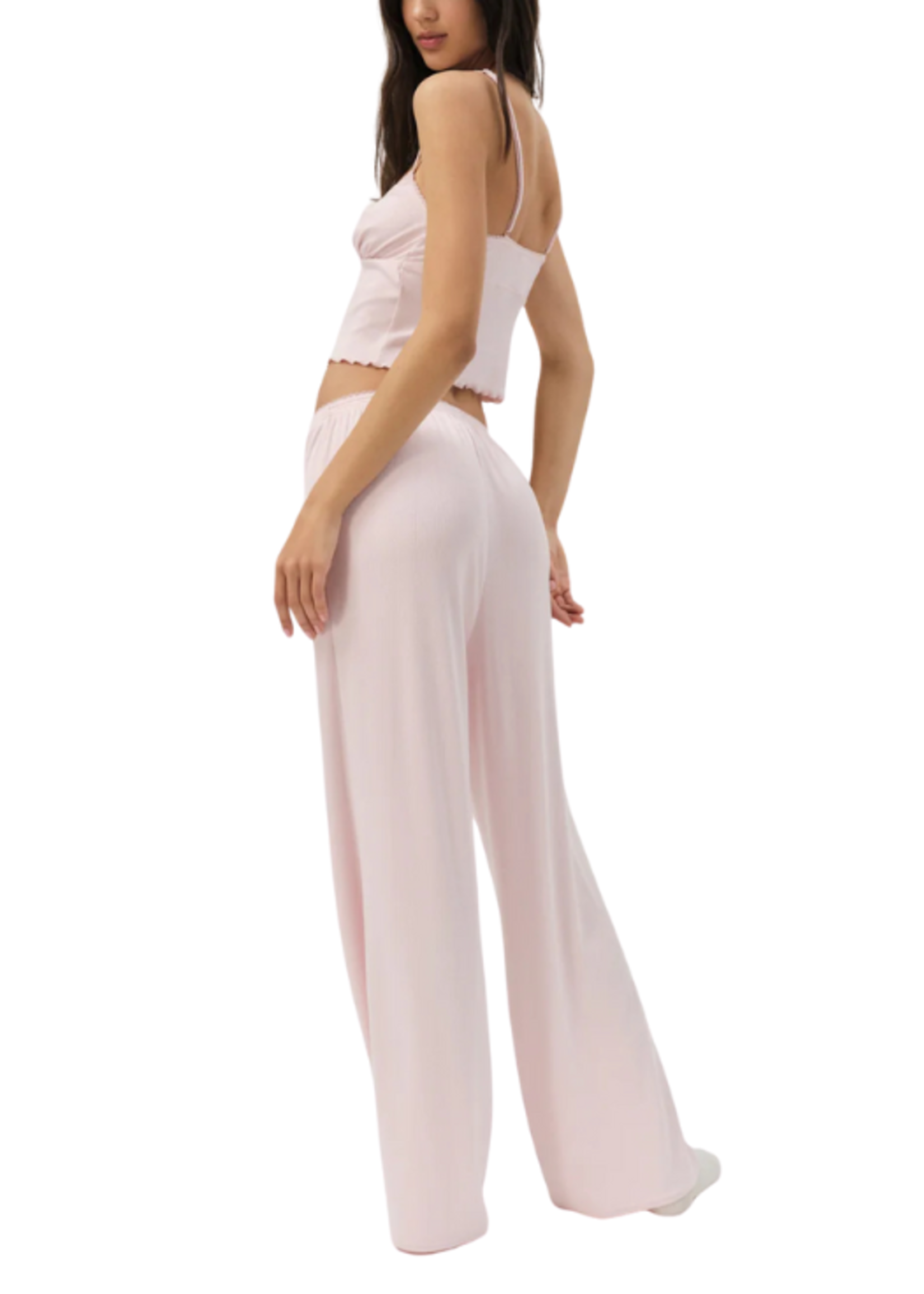 For Love & Lemons FLL Elliana Wide Leg Pant