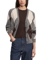 Enza Costa Enza Costa Argyle Cardigan