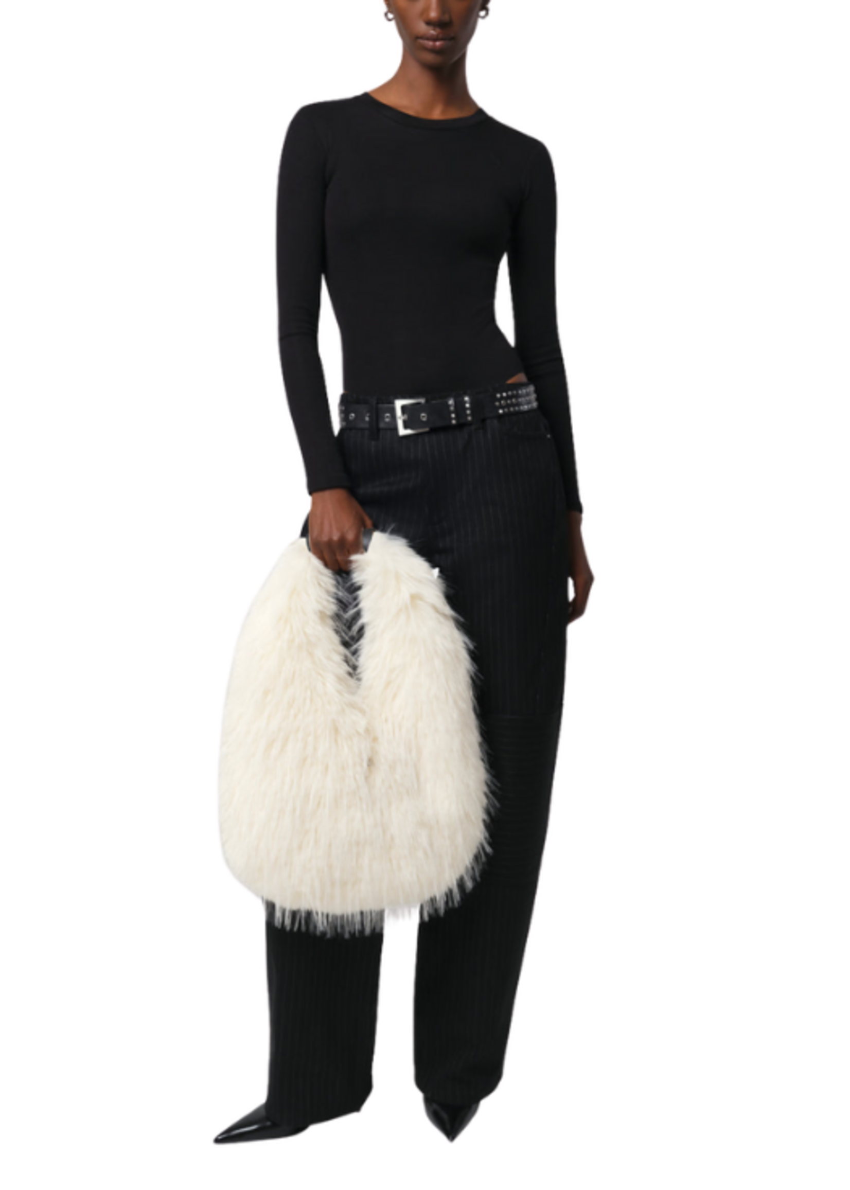 Apparis Apparis Colette Fringe Fur Bag