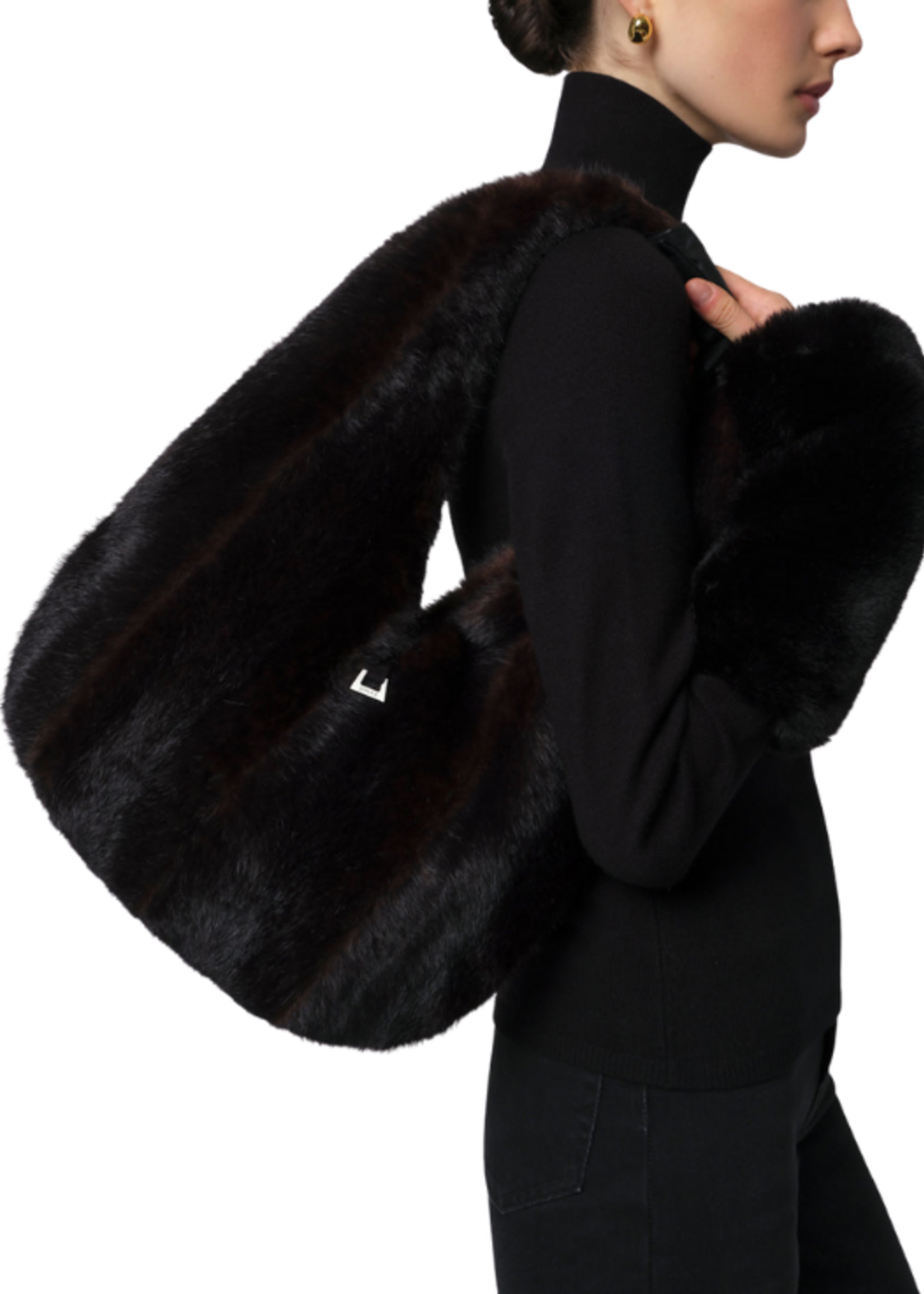 Apparis Apparis Colette Fringe Fur Bag