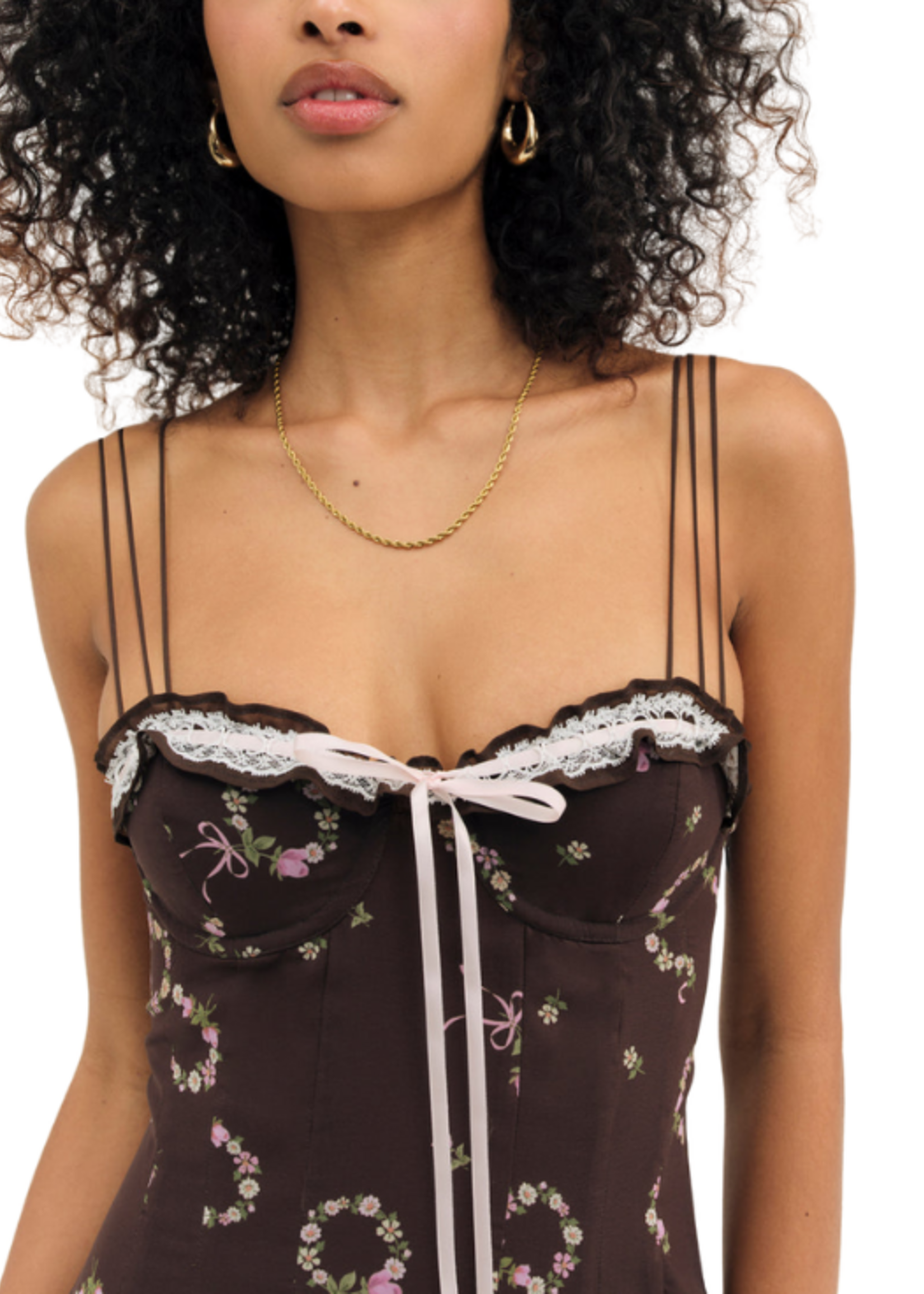 For Love & Lemons FLL Kate Mini Dress
