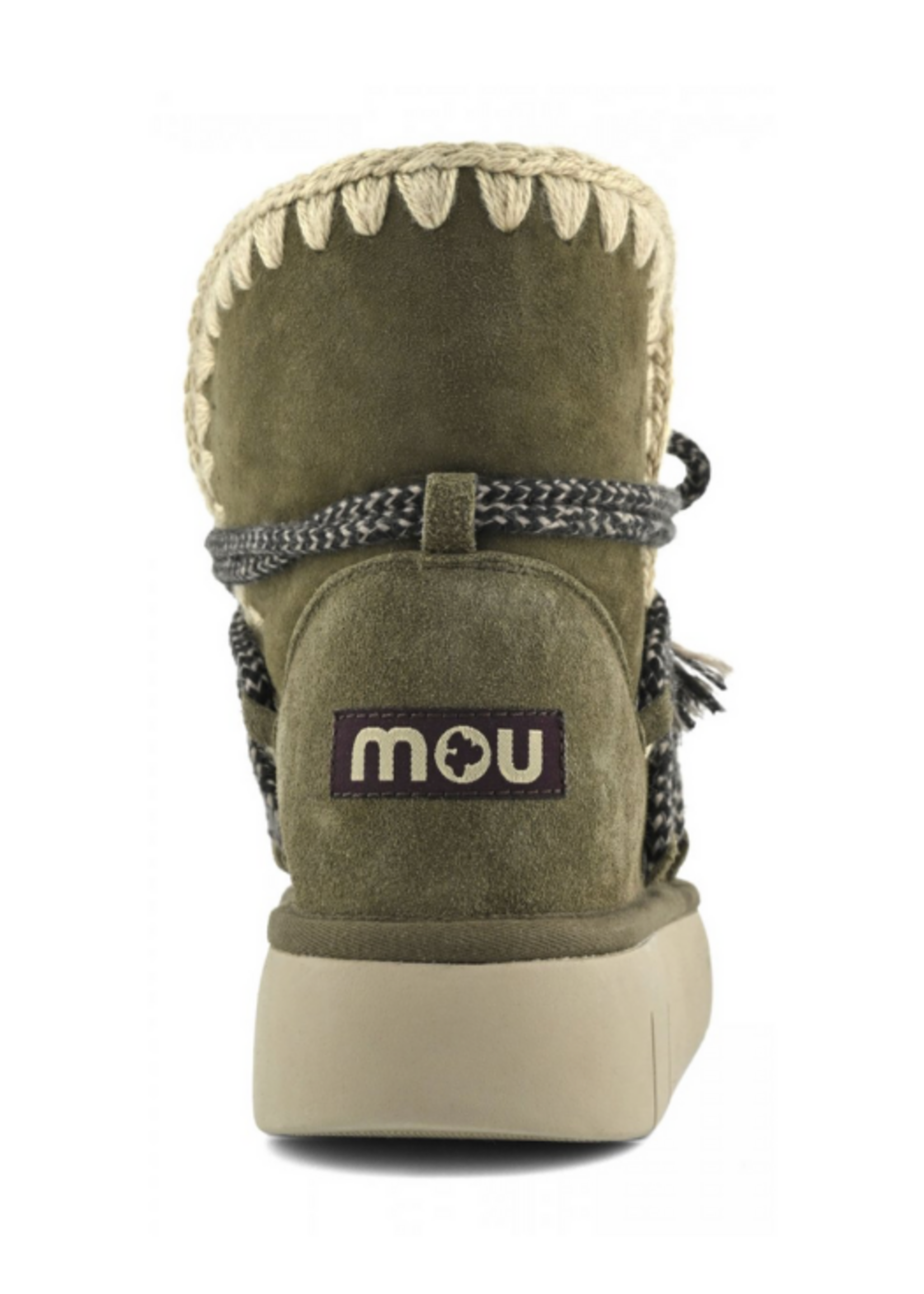 Mou MOU Bounce Suede Lace Boot