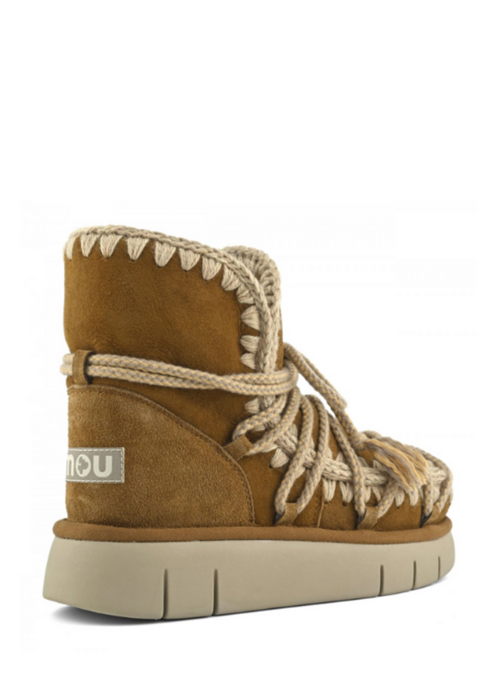 Mou MOU Bounce Suede Lace Boot
