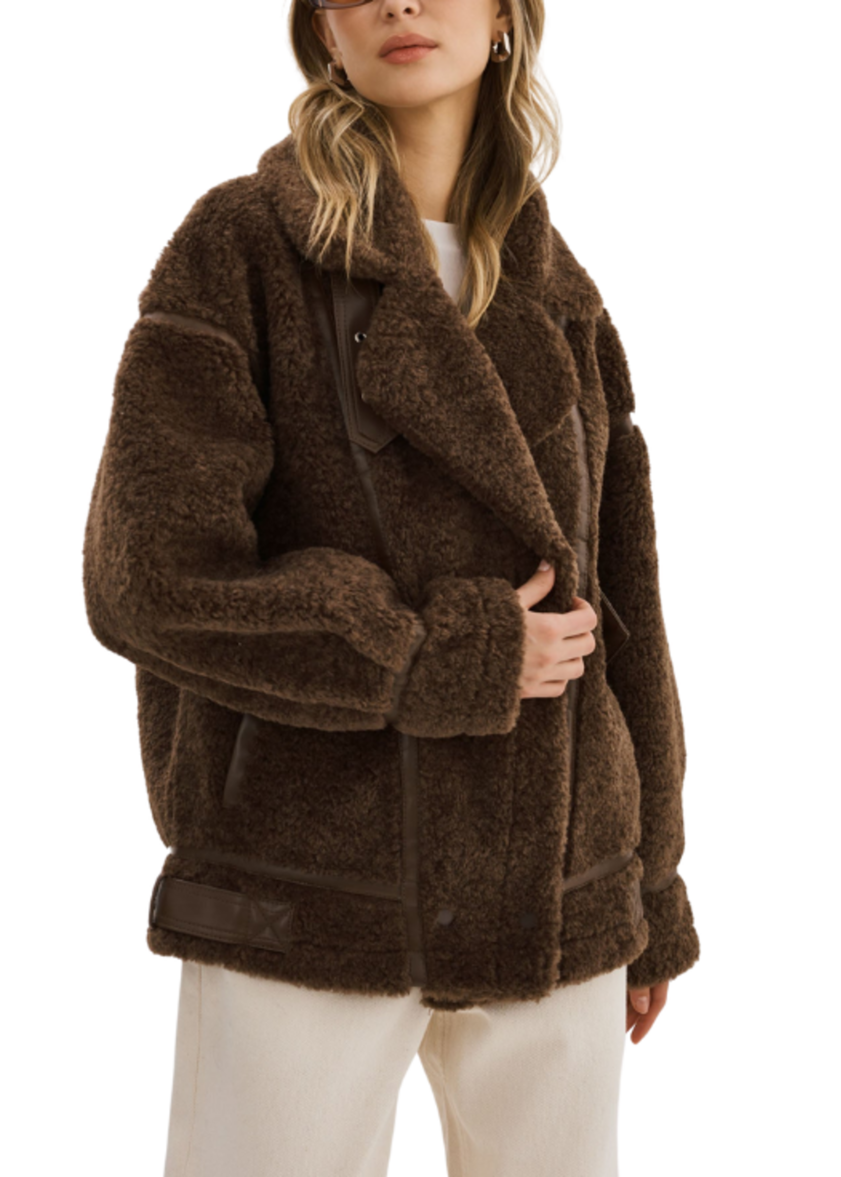Lamarque Lamarque Badu Faux Fur Jacket