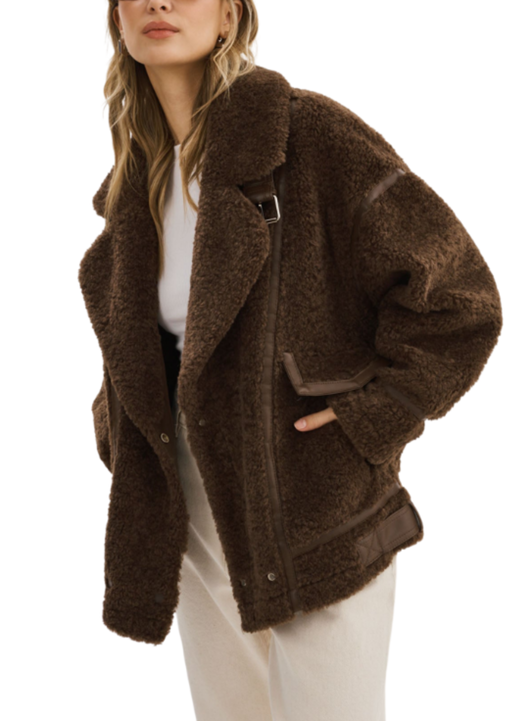 Lamarque Lamarque Badu Faux Fur Jacket