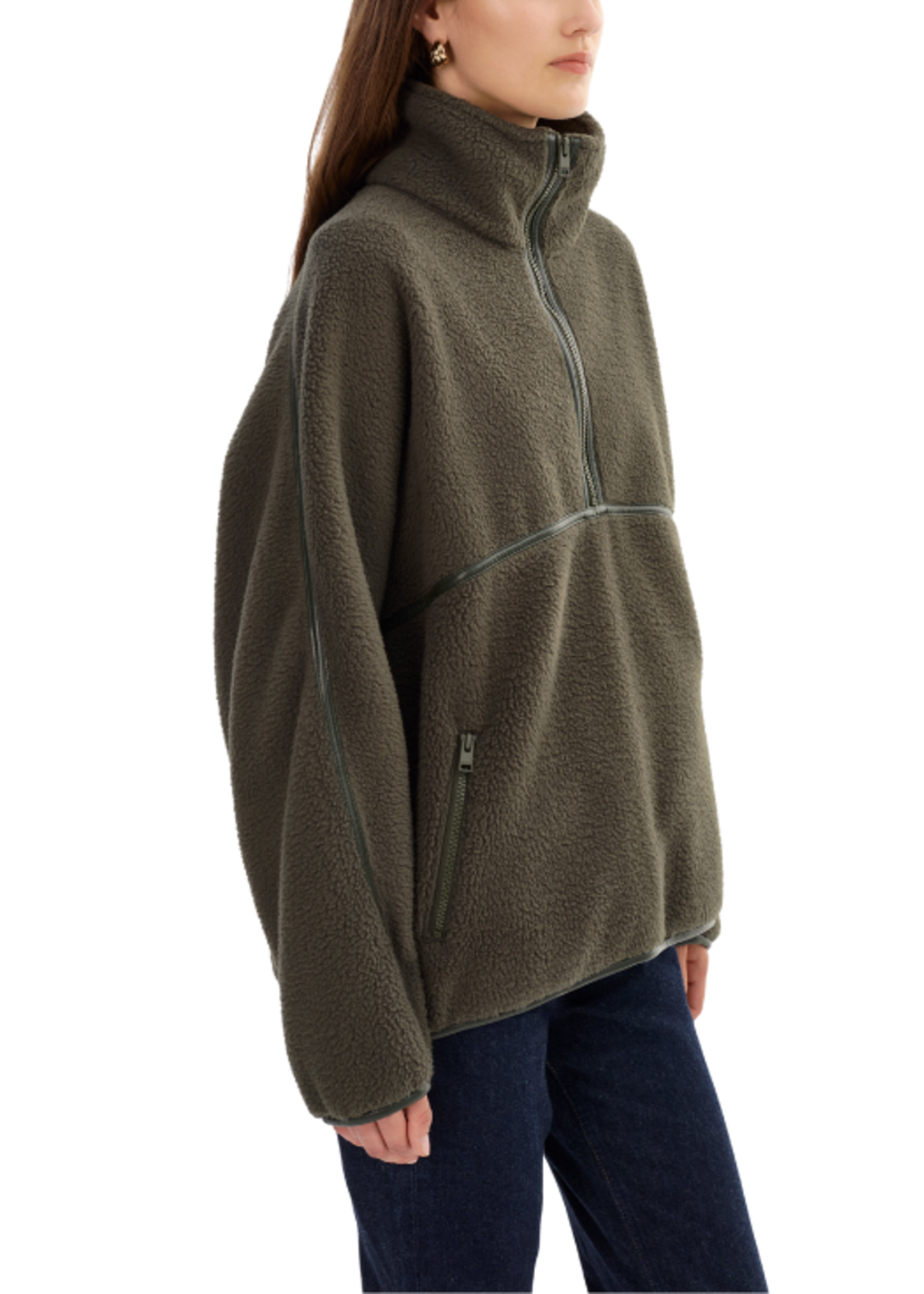 Lamarque Lamarque Helsa Fleece Pullover