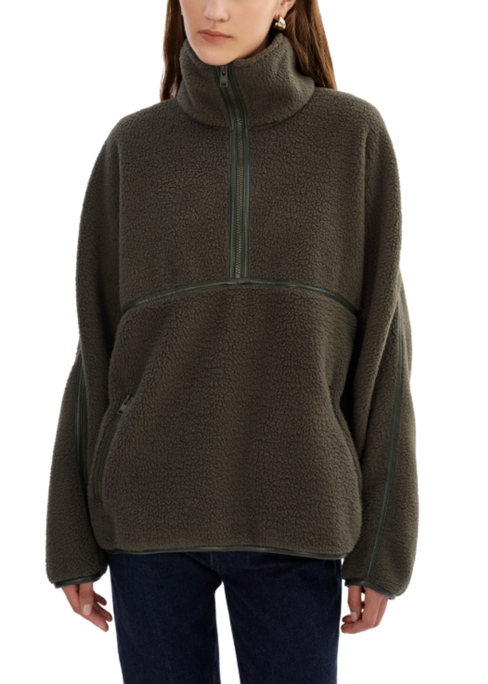 Lamarque Lamarque Helsa Fleece Pullover