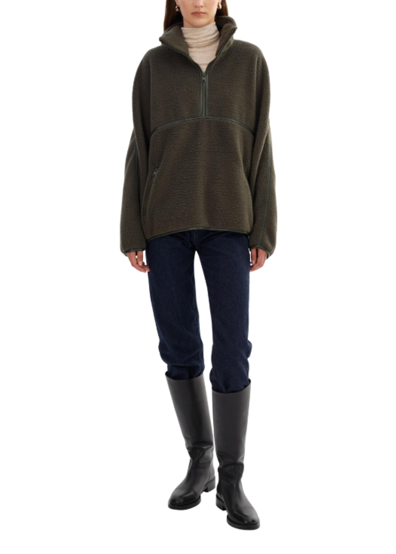 Lamarque Lamarque Helsa Fleece Pullover