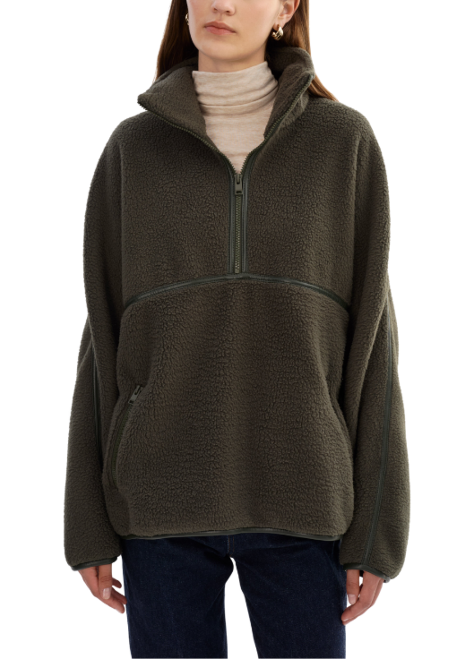 Lamarque Lamarque Helsa Fleece Pullover