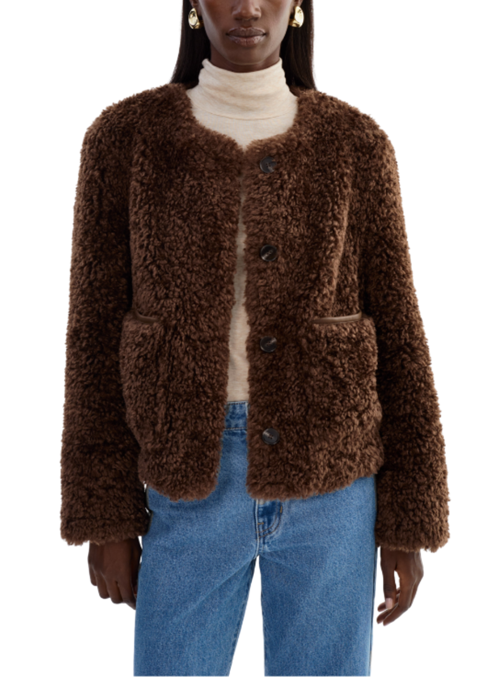 Lamarque Lamarque Faux Fur Jacket
