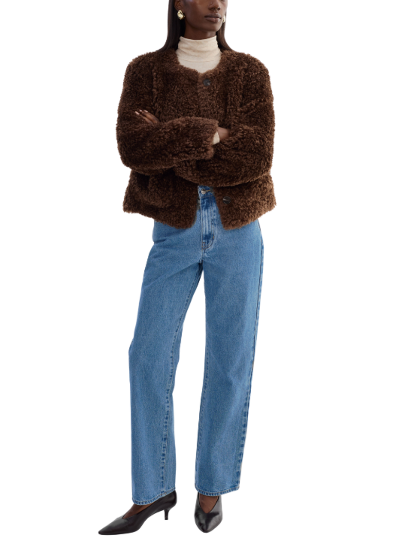 Lamarque Lamarque Faux Fur Jacket