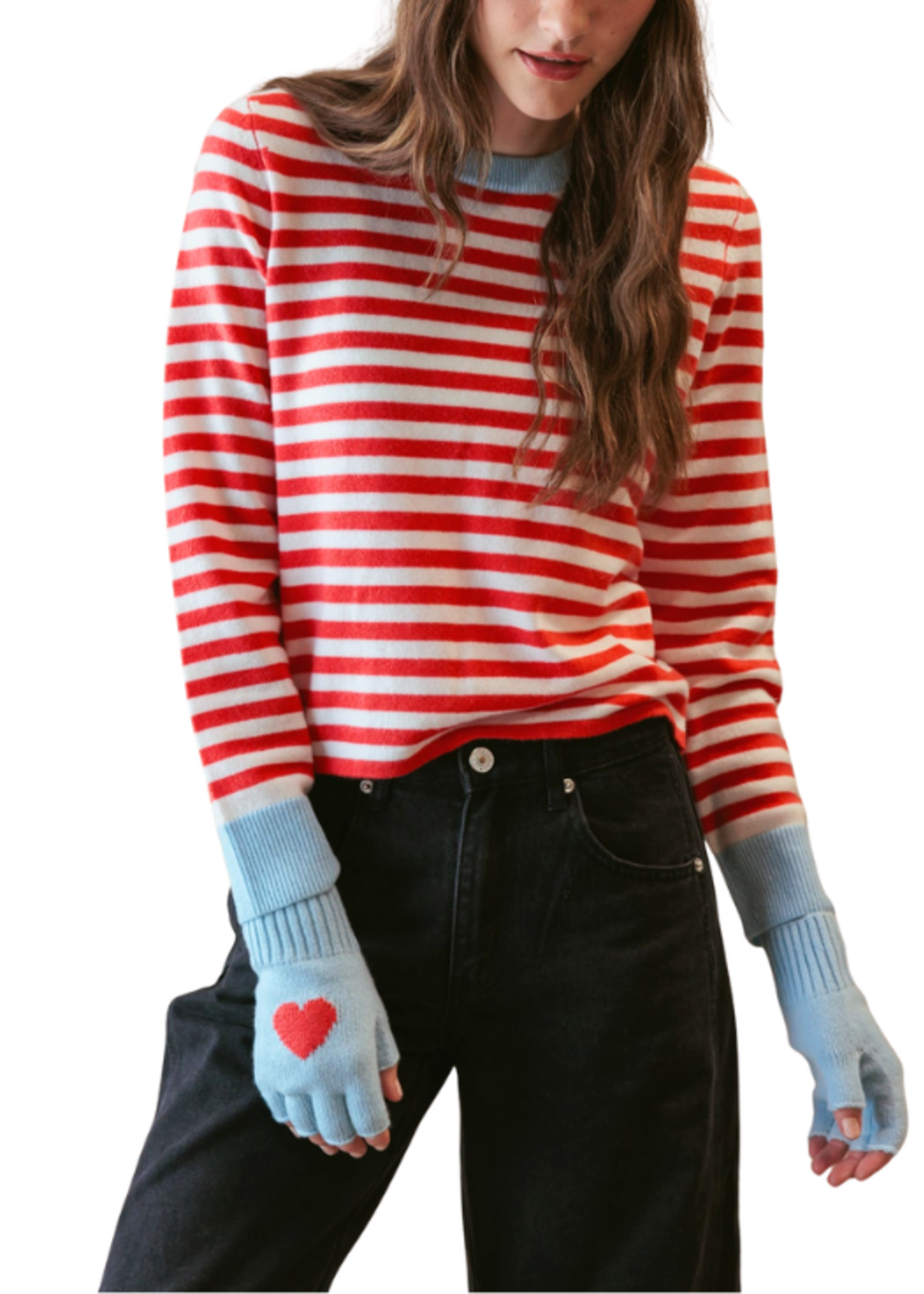 27 Miles 27 Miles Suzette Striped Sweater