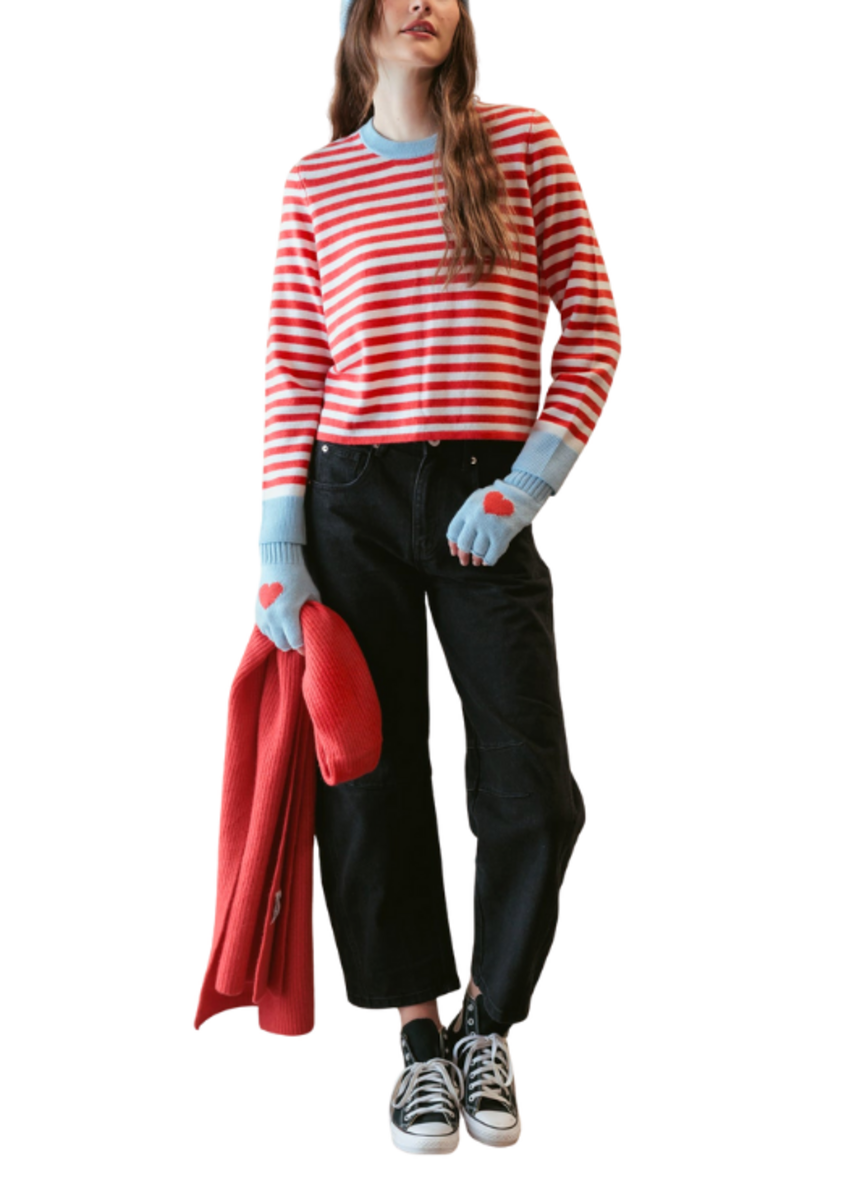 27 Miles 27 Miles Suzette Striped Sweater