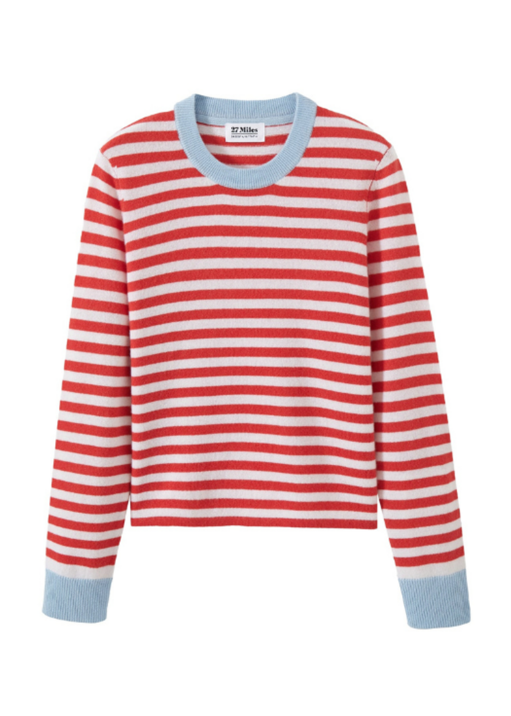 27 Miles 27 Miles Suzette Striped Sweater