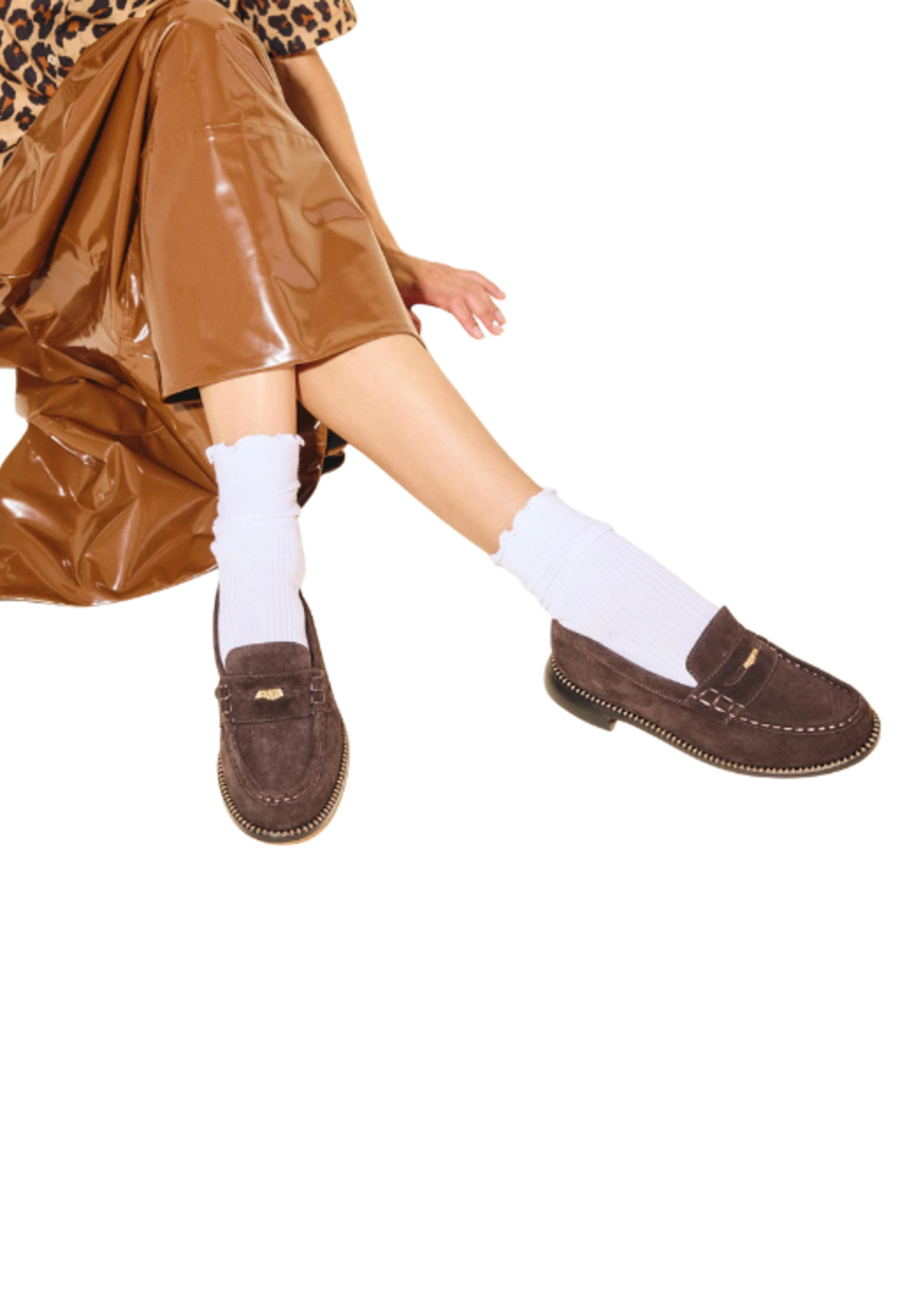 Freda Salvador Freda Salvador Suede Elba Loafer