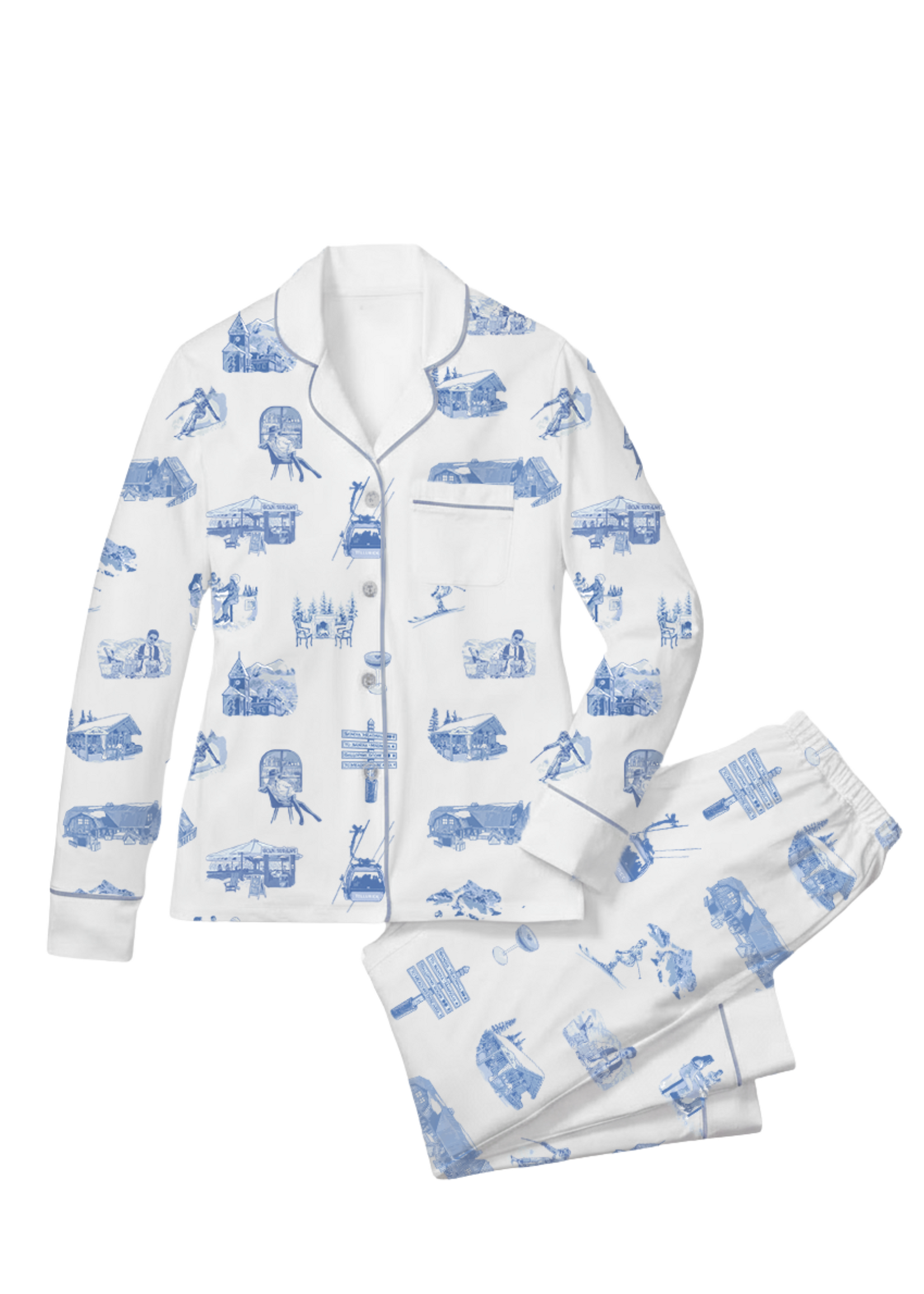 Sleepy Saturday Sleepy Saturday Telluride Long PJ Set