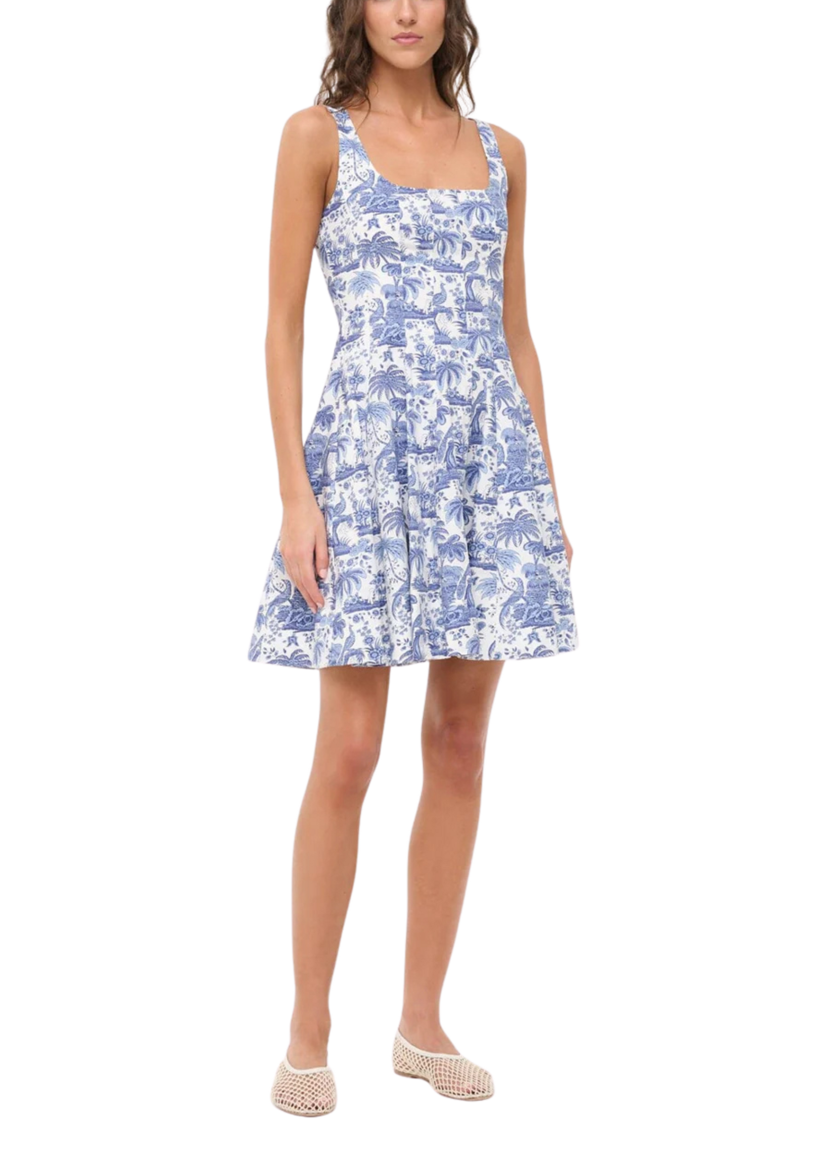 STAUD Staud Wells Mini Dress