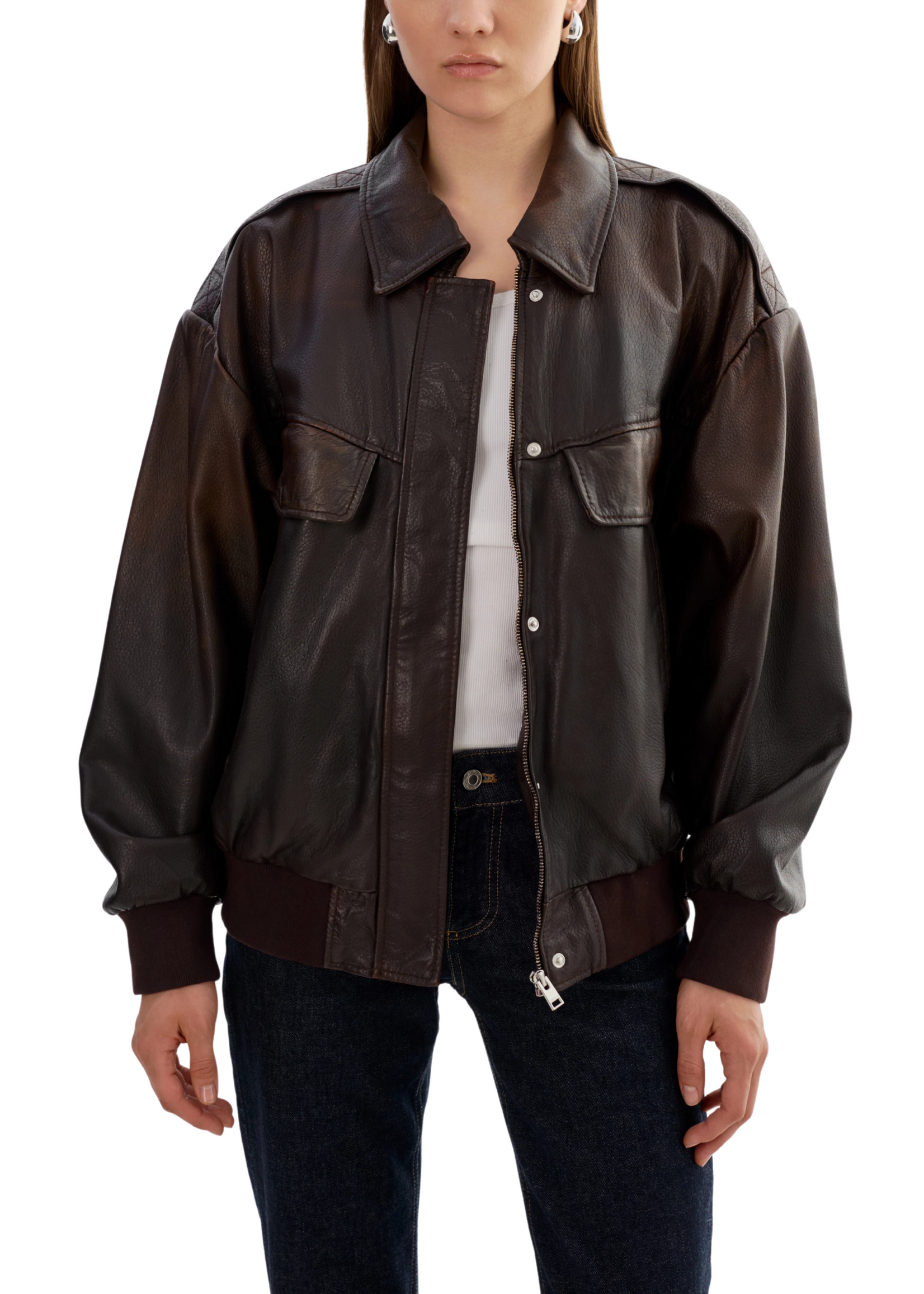Lamarque Lamarque Trevanna Leather Coat